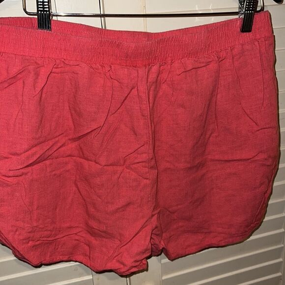 Wild fable, coral linen blend shorts XXL - Picture 3 of 3